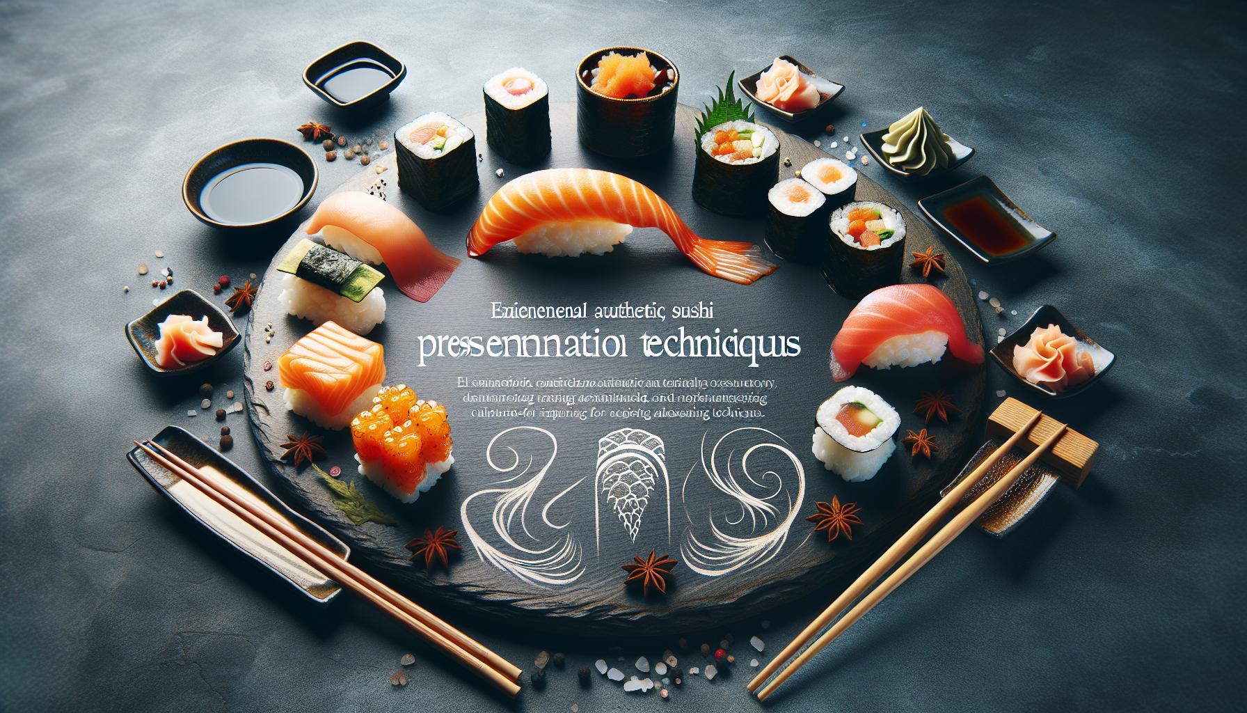 Don Sushi Board: La tabla perfecta para presentaciones espectaculares 4 La creatividad en la presentación: Técnicas para emplatar sushi como un maestro