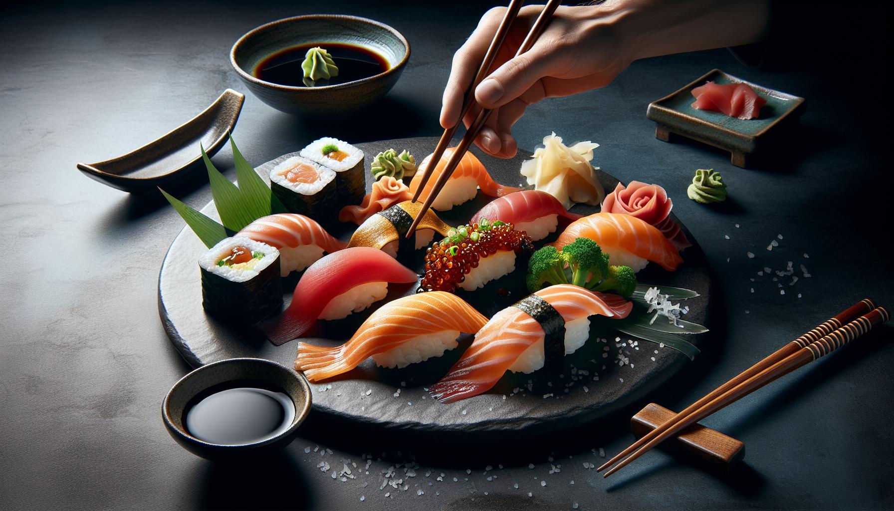 Dónde comer sushi auténtico: Los mejores spots que debes probar 3 Sabor y textura: El arte del umami en cada bocado de sushi